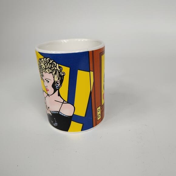 Applause Dick Tracy Coffee/Tea Mug 12 oz. Yellow Walt Disney Company Collectible - Picture 4 of 5